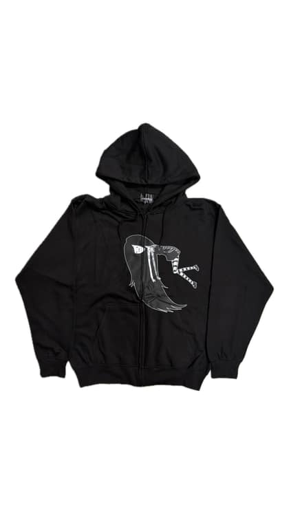 Virgingothgirl Zip hoodie