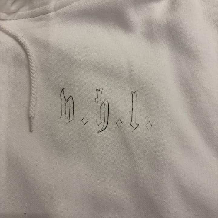 Fine hanzaisha zip hoodie
