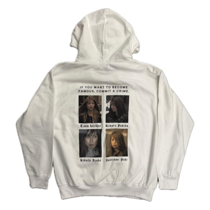 Fine hanzaisha zip hoodie