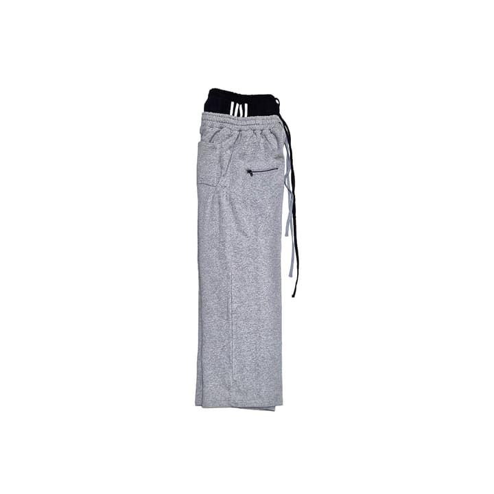 Layered sweatpants grey