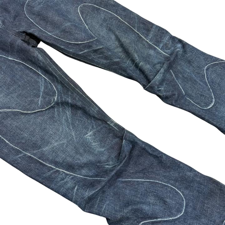 KOZABURO Flared Denim Pants