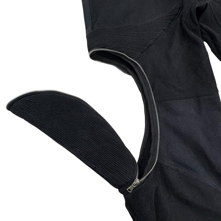 FINE CHAOS Black Zippered Pants