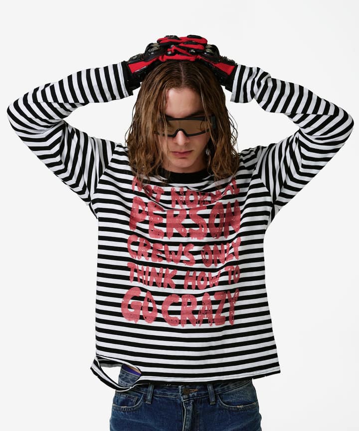 NPC Distressed Stripe Long Sleeve