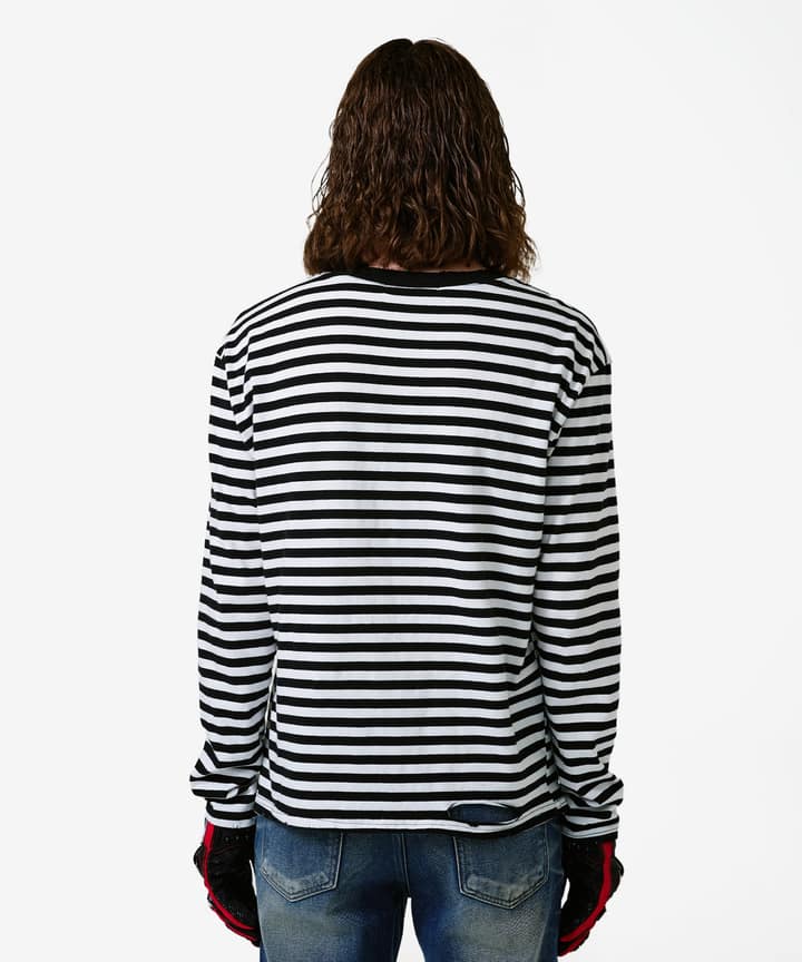 NPC Distressed Stripe Long Sleeve