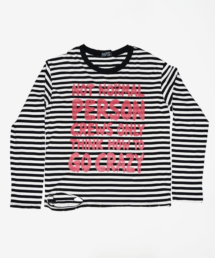 NPC Distressed Stripe Long Sleeve