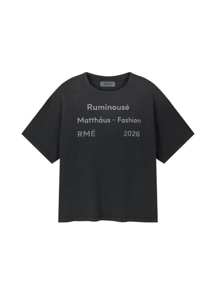 COTTON MATTHAUS T-SHIRT (BLACK)