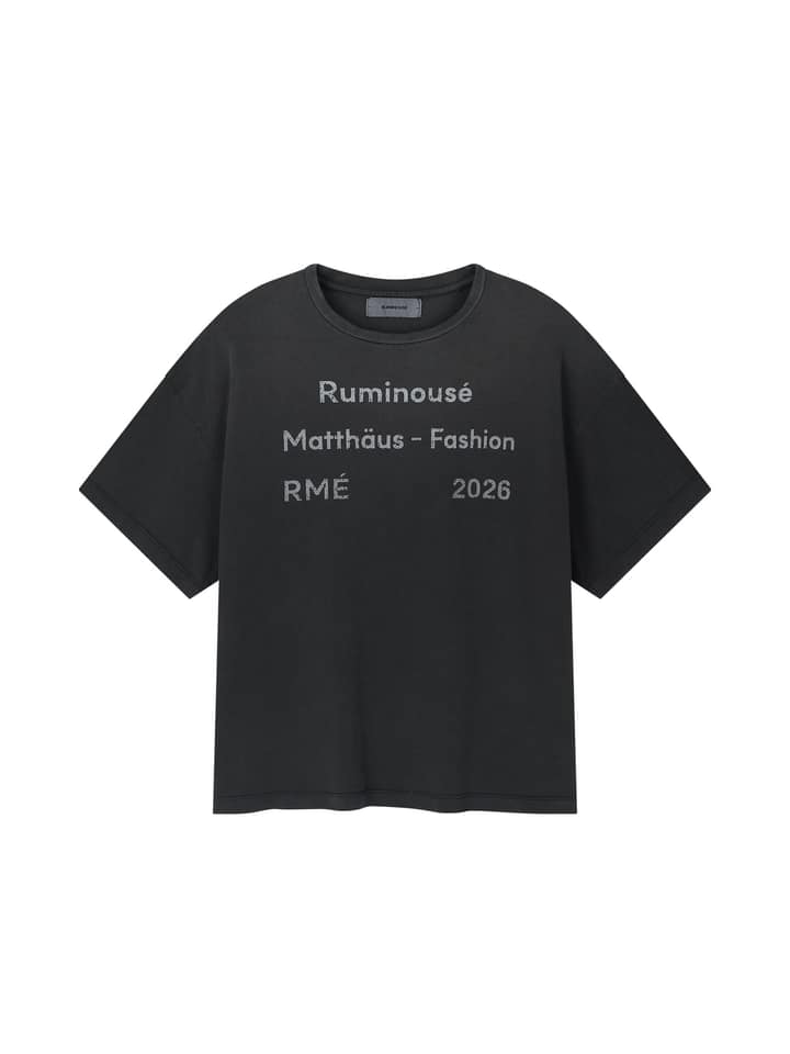 COTTON MATTHAUS T-SHIRT (BLACK)