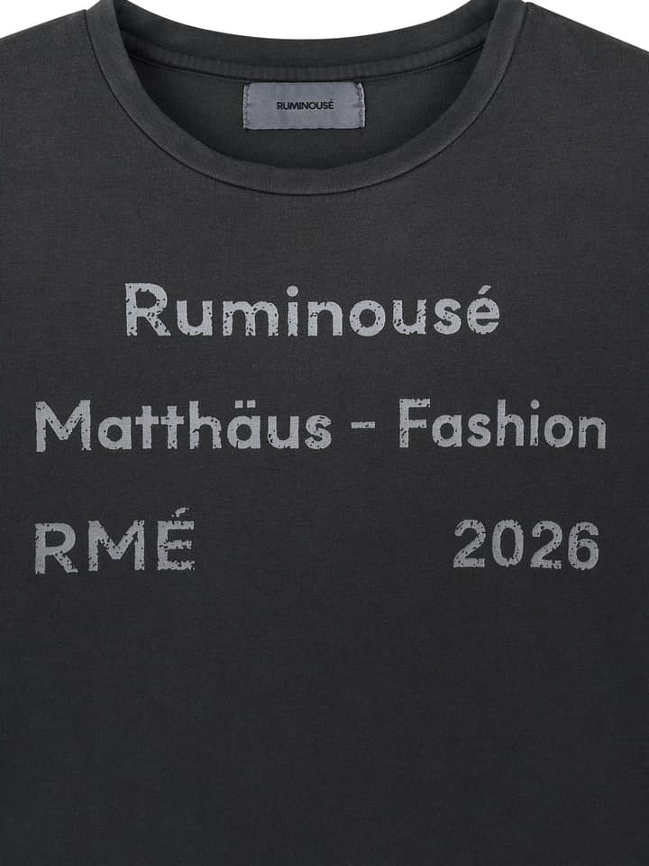 COTTON MATTHAUS T-SHIRT (BLACK)