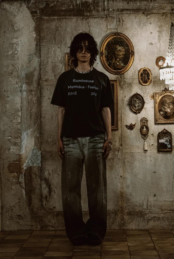 COTTON MATTHAUS T-SHIRT (BLACK)