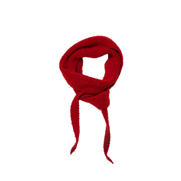 No.006 Red Bouclé Dolce