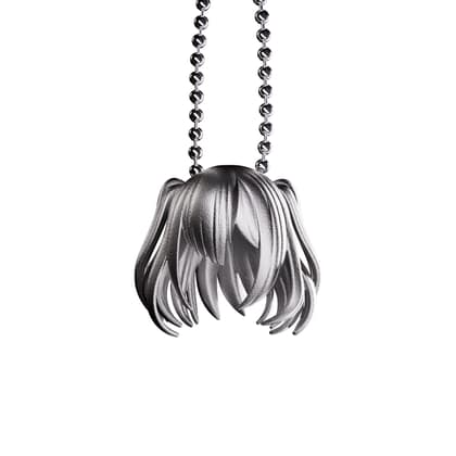 Kami かみ Necklace 「Steel」