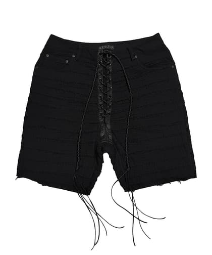 CRUST BAGGY SHORTS_BK