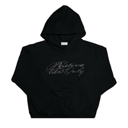PVO HOTFIX HOODIE BLACK