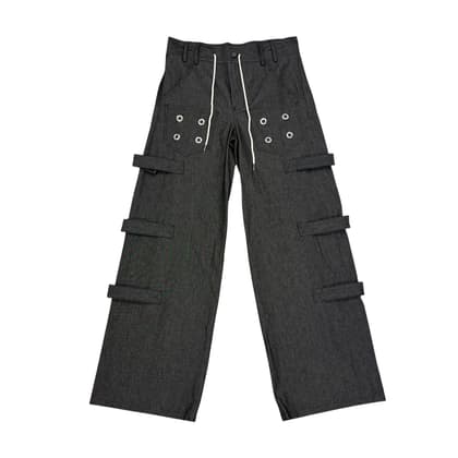 Bondage Pants Black