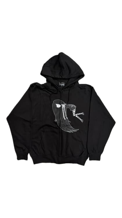 Virgingothgirl Zip hoodie