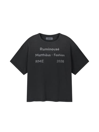 COTTON MATTHAUS T-SHIRT (BLACK)