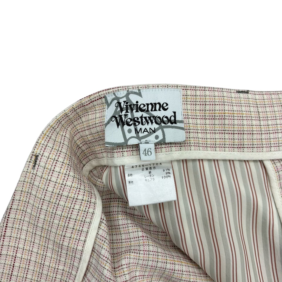 Vivienne Westwood Check Pattern Pants