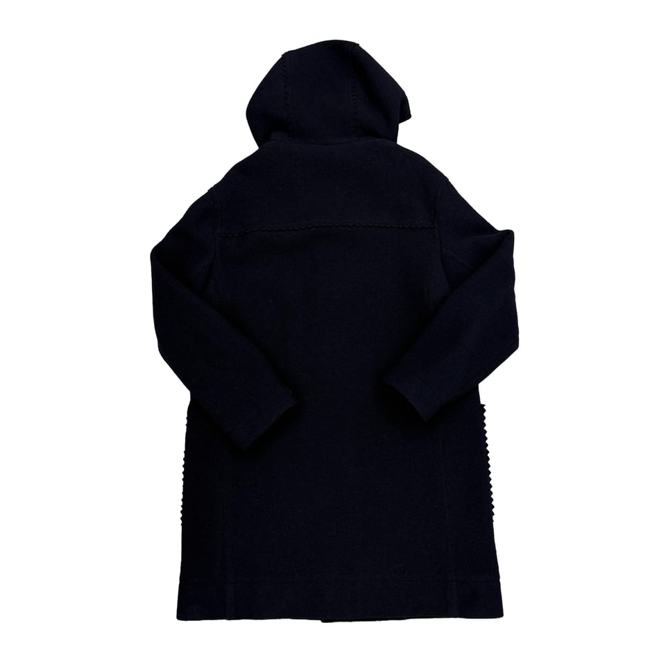 Carven Navy Hooded Duffle Coat