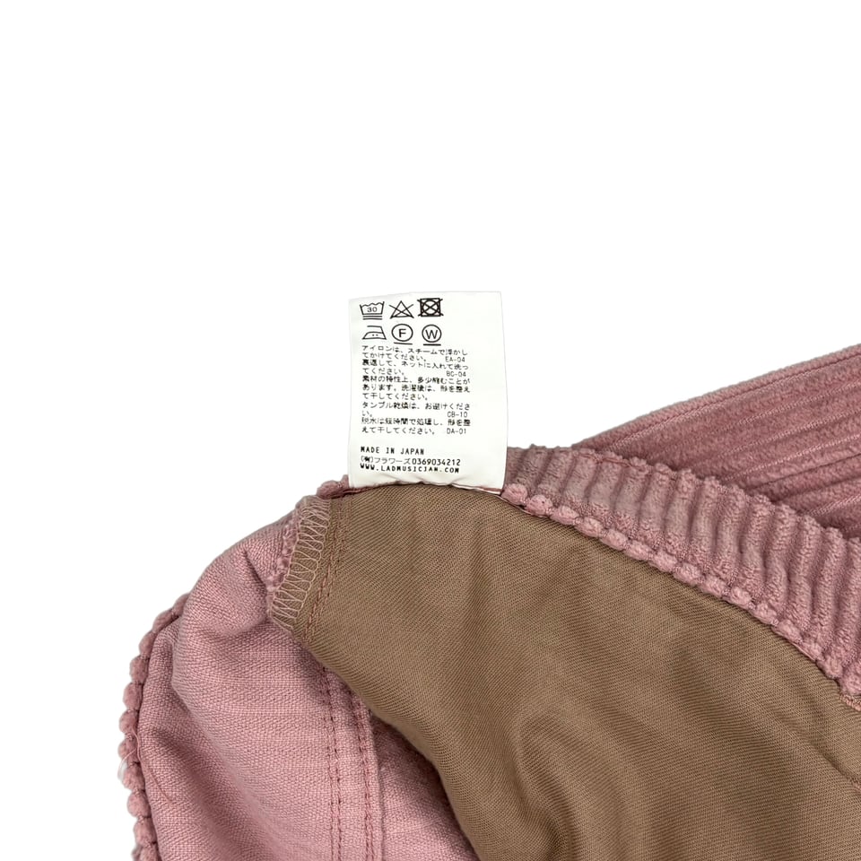 LAD MUSICIAN Corduroy Pants