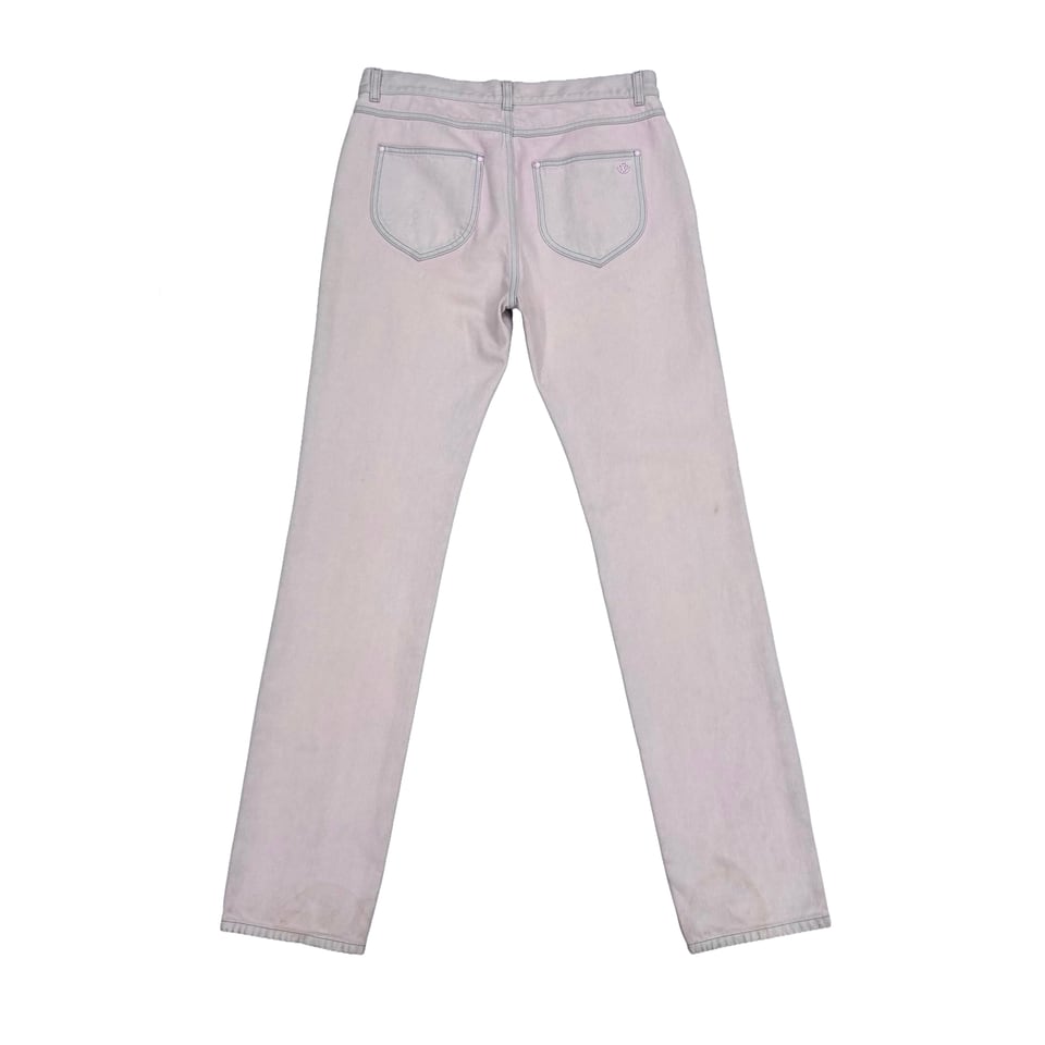 LOUIS VUITTON Light Pink Denim Pants
