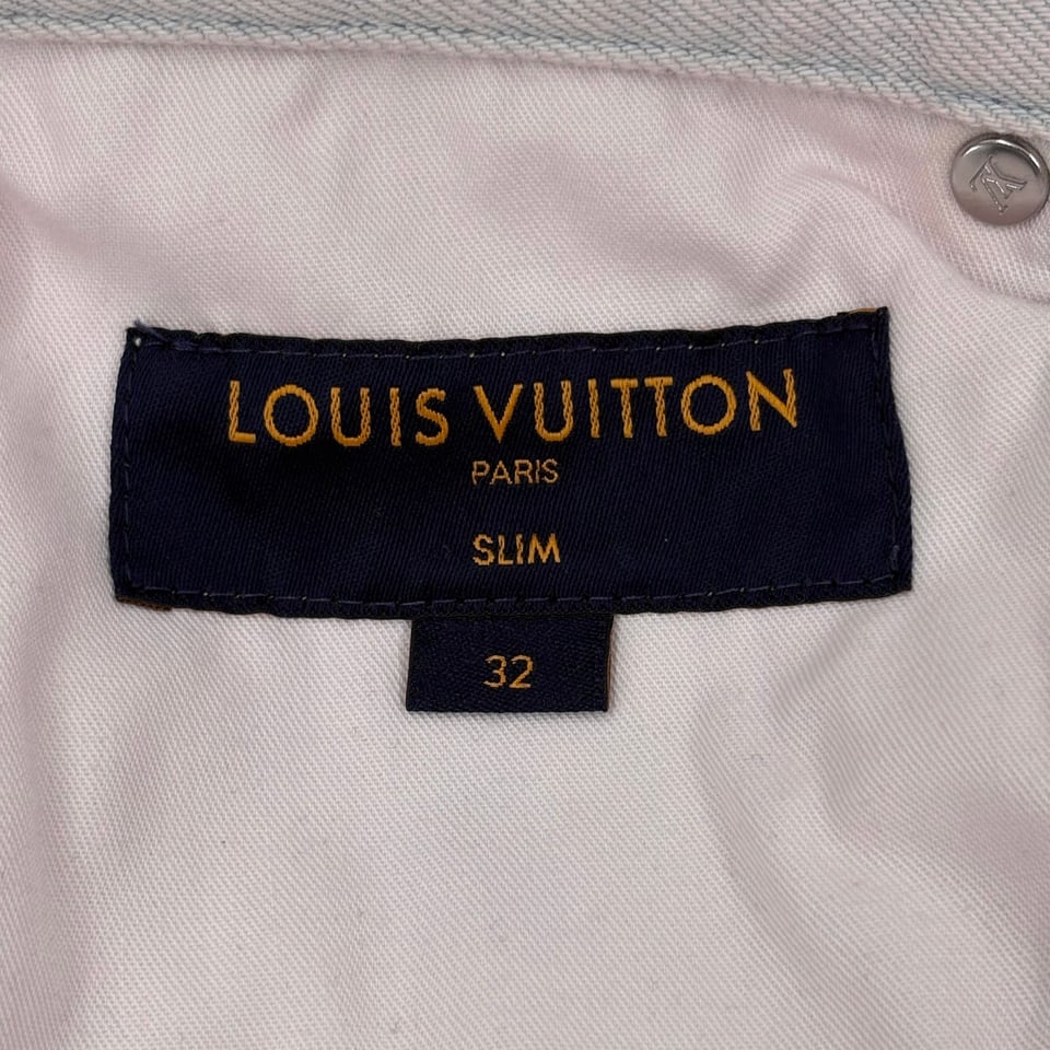 LOUIS VUITTON Light Pink Denim Pants