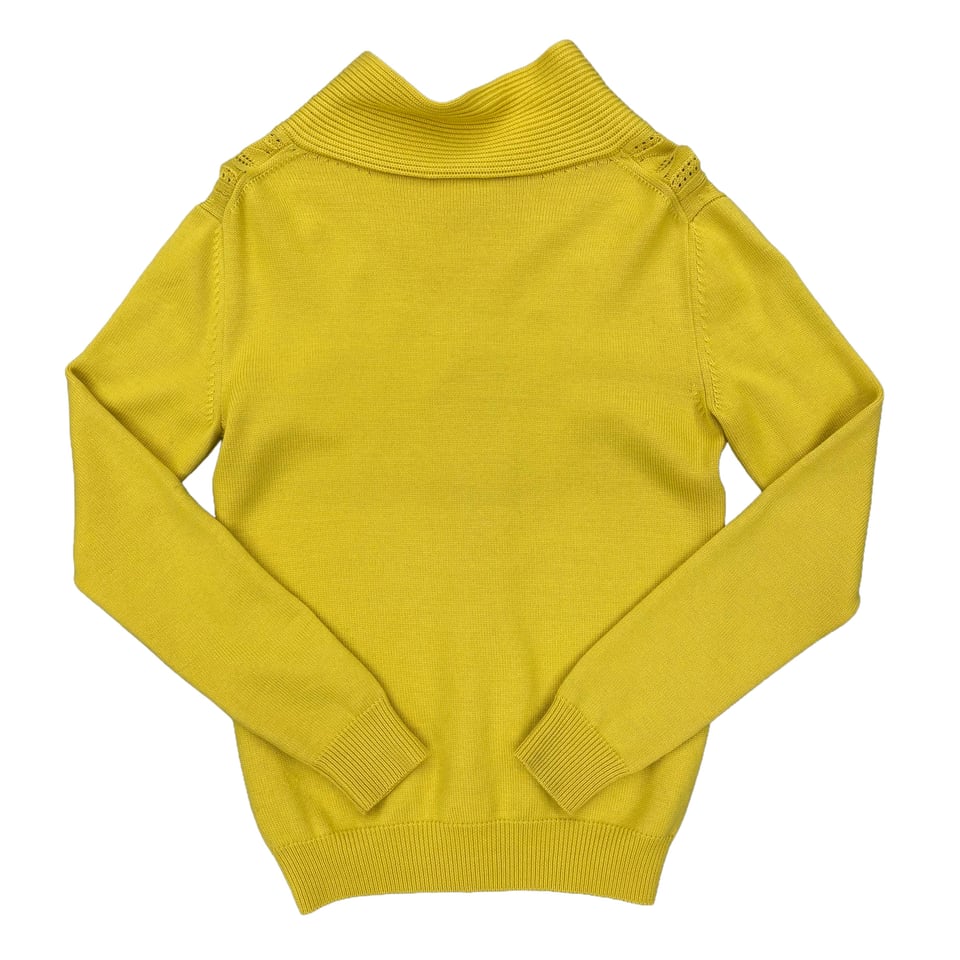 KRISVANASSCHE Knitted Yellow Sweater