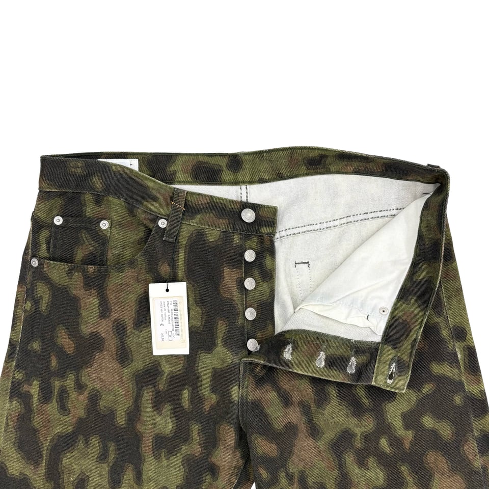 Dries Van Noten Camouflage Pattern Pants