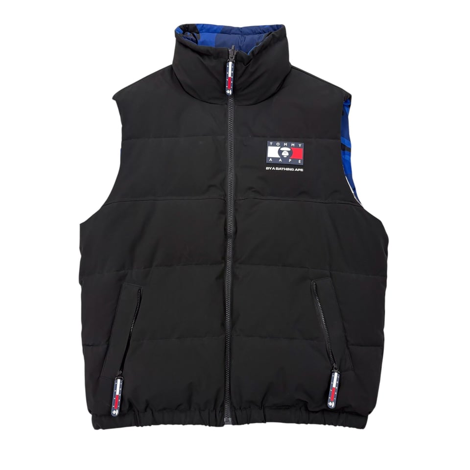 TOMMY X AAPE Reversible Puffer Vest SS22
