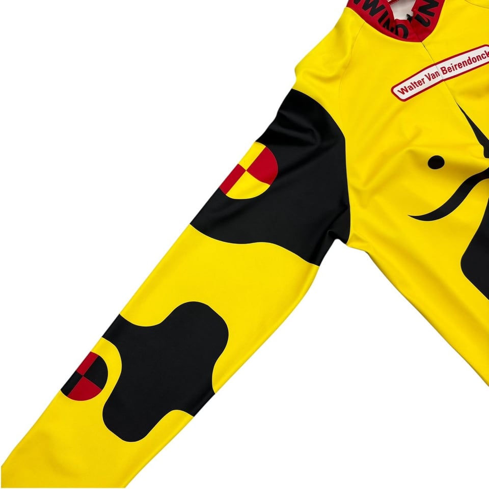 Walter Van Beirendonck 黄色骑行衫