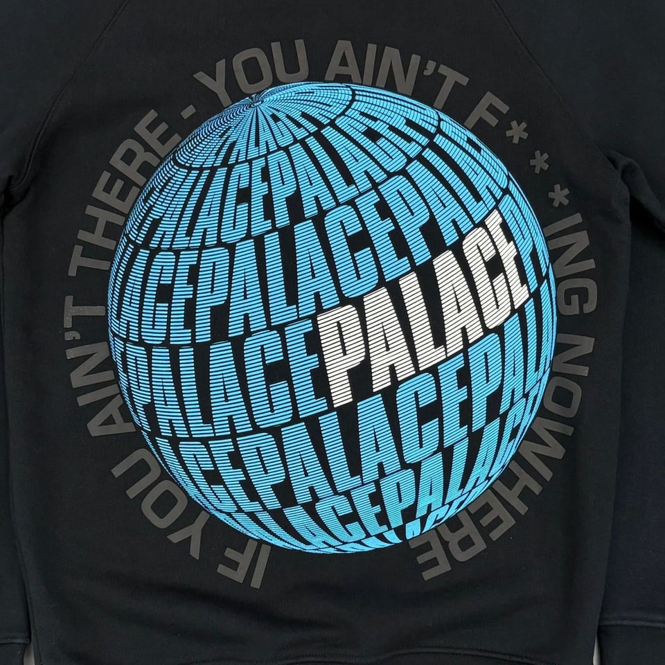 PALACE 图形连帽衫