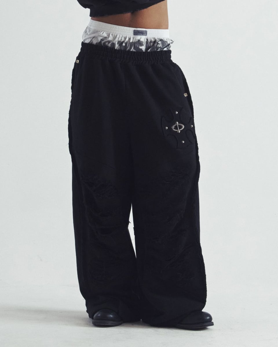GOYO SWEAT PANTS BLACK