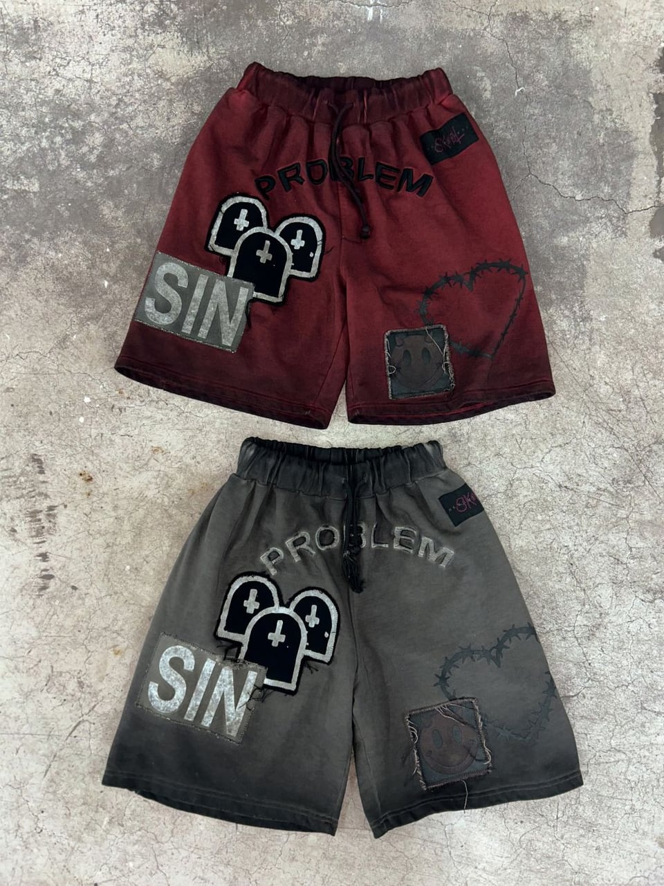 PROBLEMBOY SHORTS RED