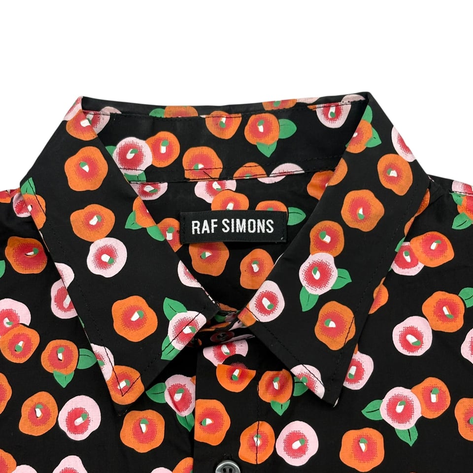 RAF SIMONS Floral Short Sleeve Shirt