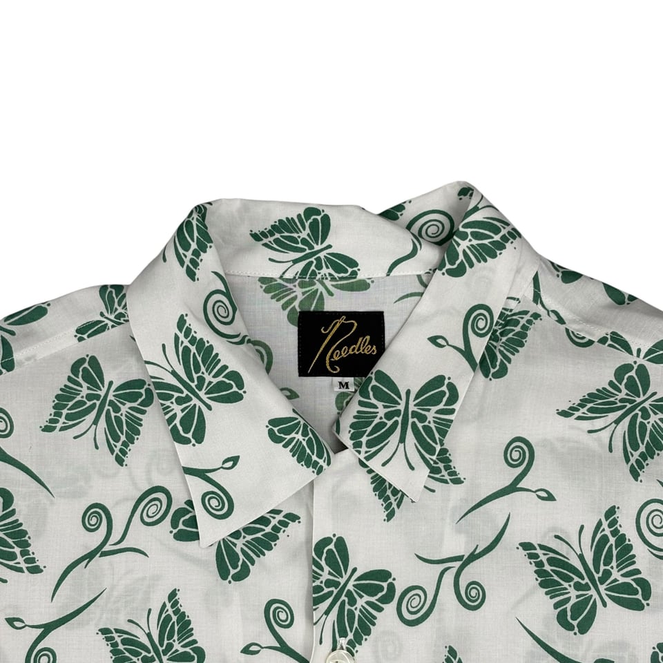 NEEDLES butterfly Short Sleeve Shirt