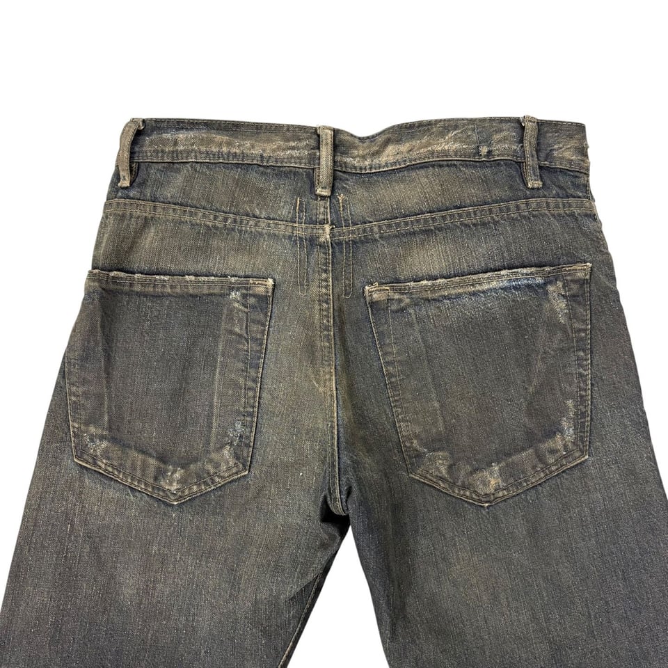 RICK OWENS DRKSHDW Black Washed Denim Jeans