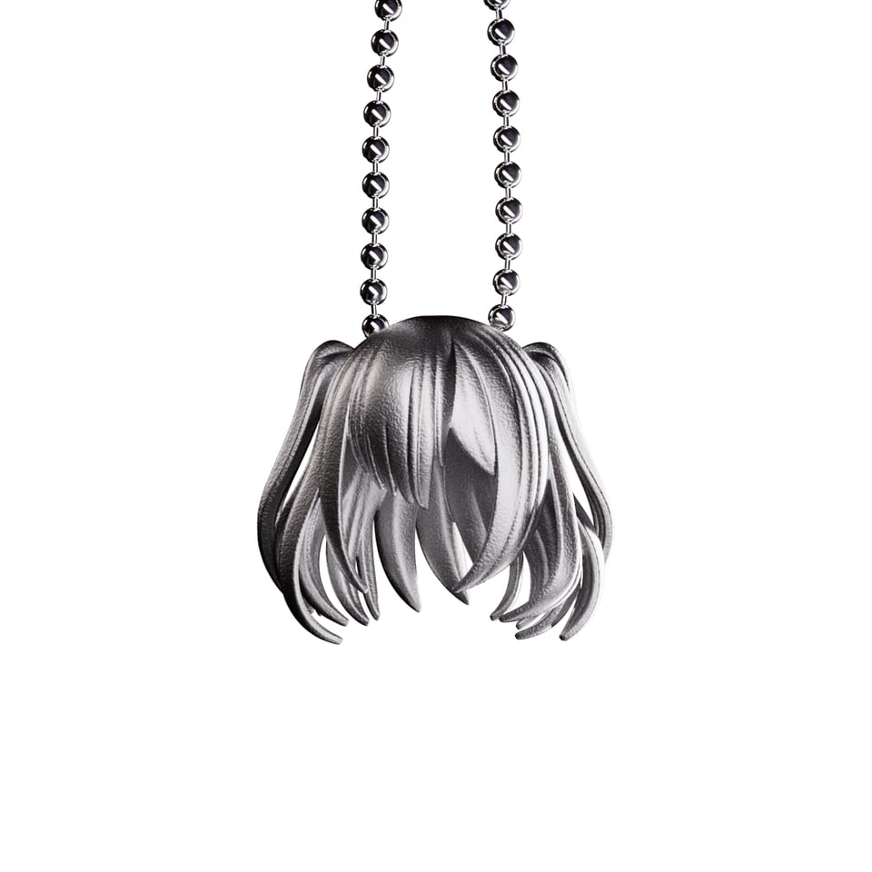 Kami かみ Necklace 「Steel」
