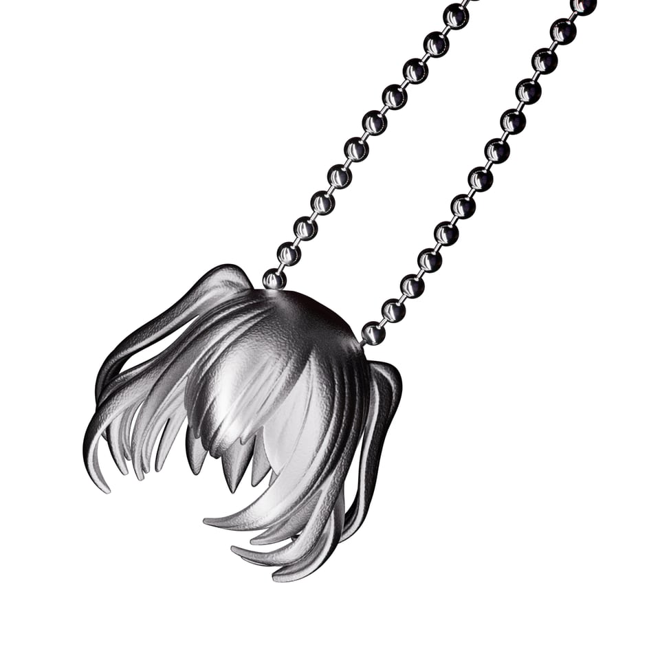 Kami かみ Necklace 「Steel」