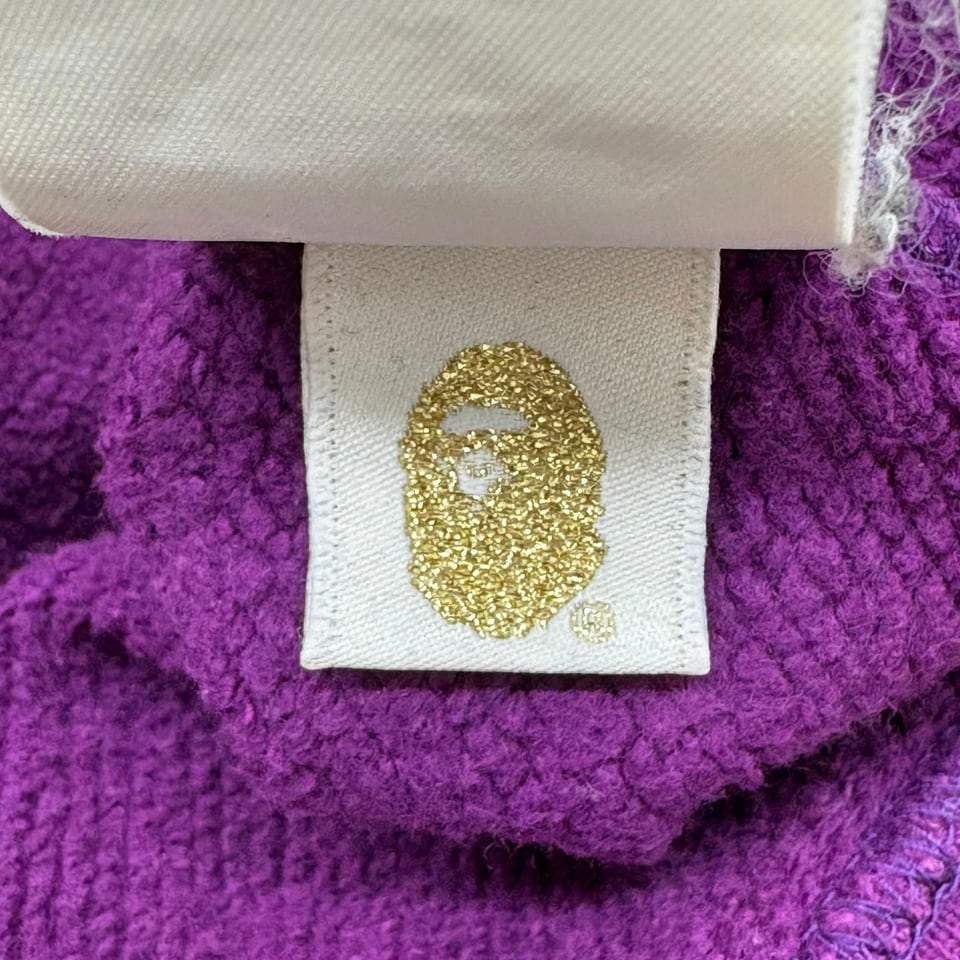 Bape Purple Shark Hoodie