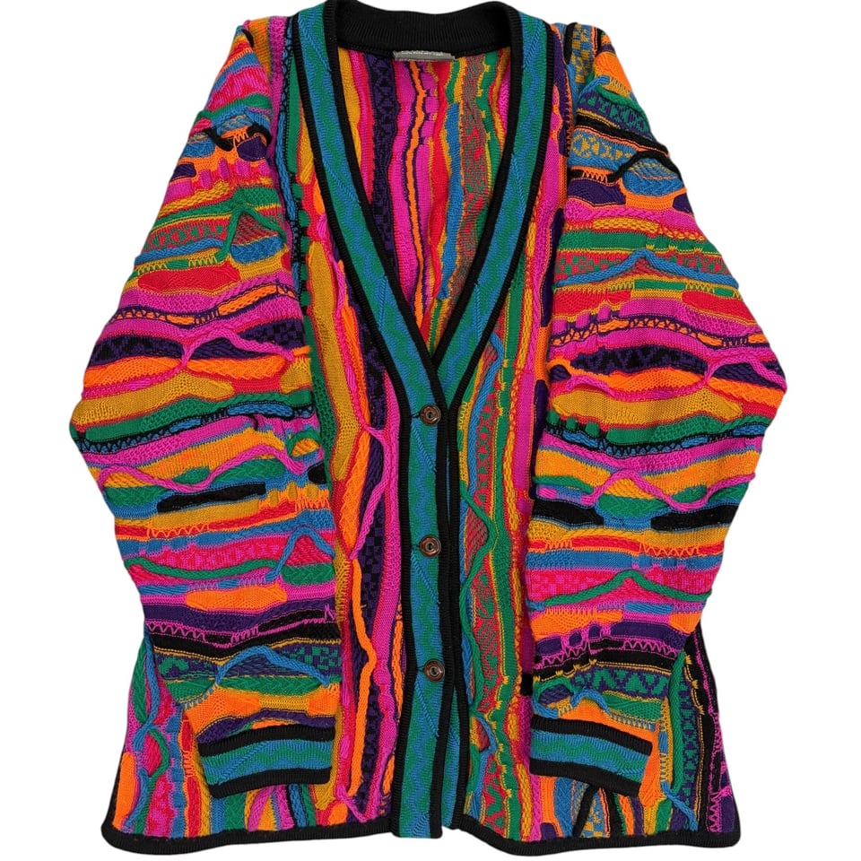 COOGI Cable Knit Cardigan
