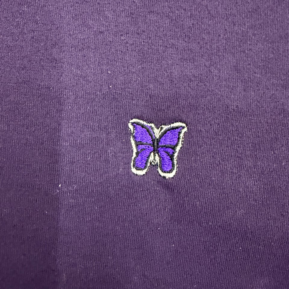 NEEDLES Purple Turtleneck T-Shirt