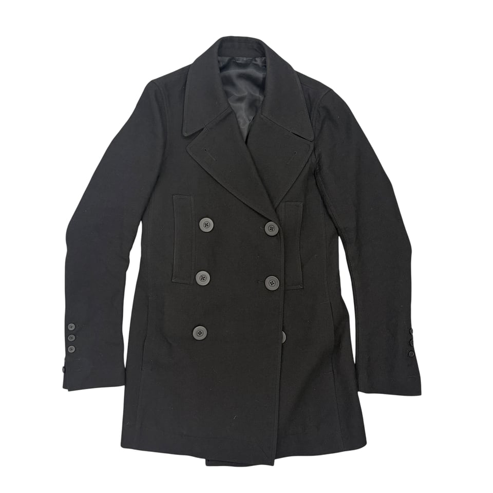 RICK OWENS Double Breasted Coat