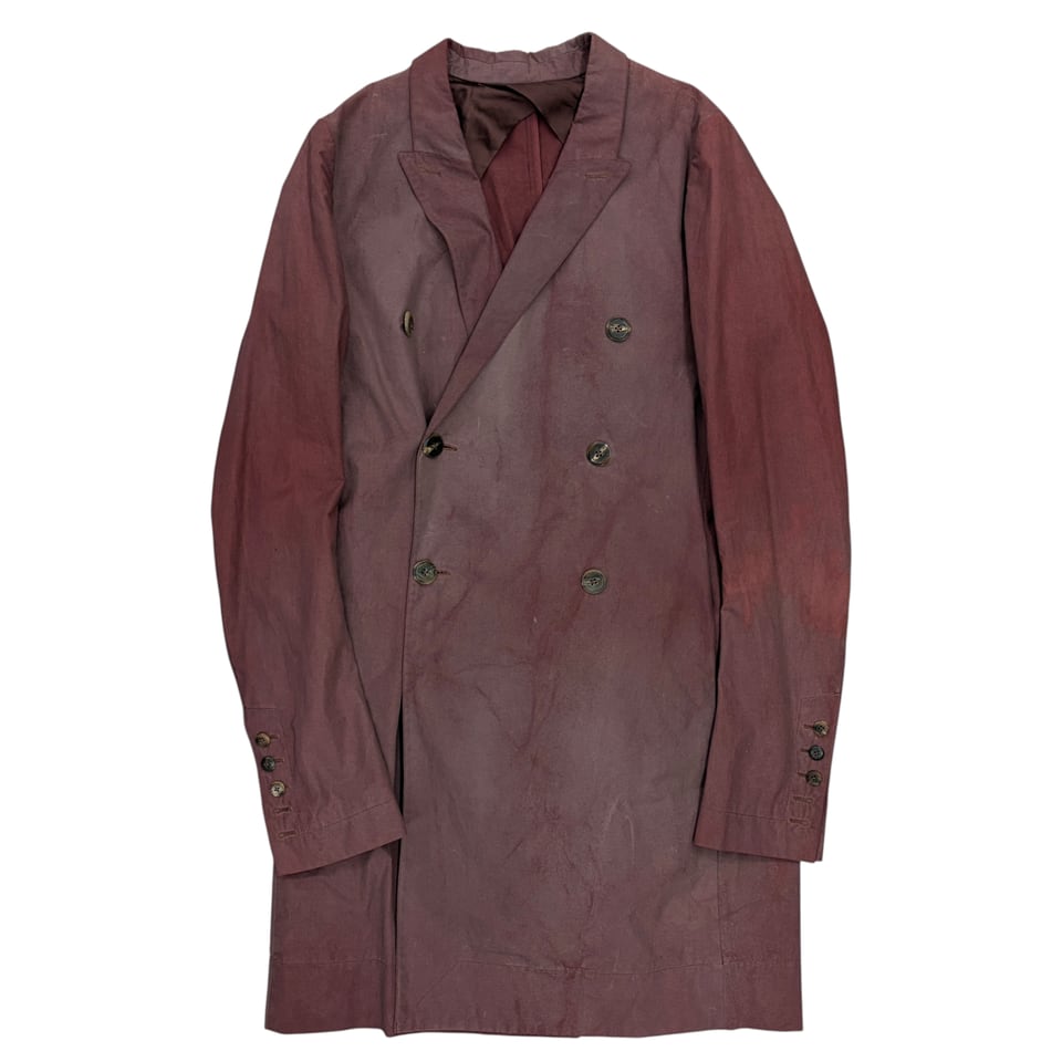 RICK OWENS Double-Breasted Coat