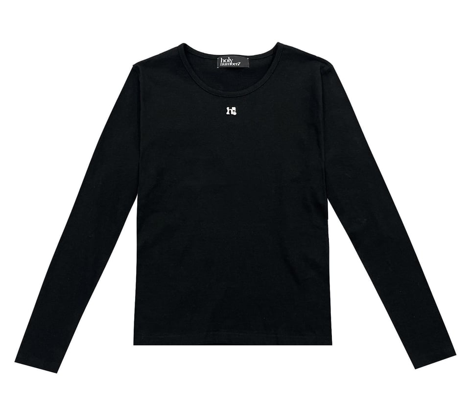 ポイント シンボル ブラック ロングスリーブ