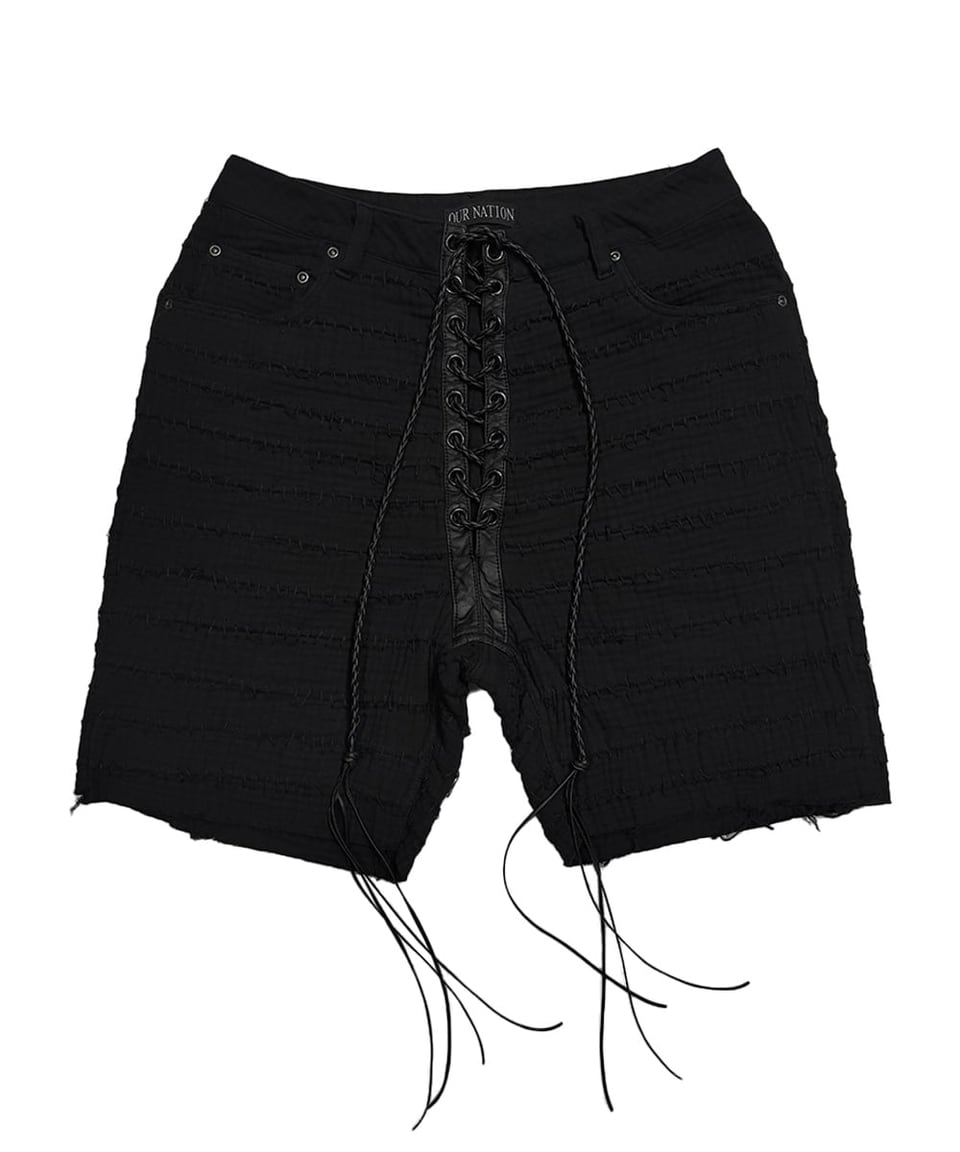 CRUST BAGGY SHORTS_BK