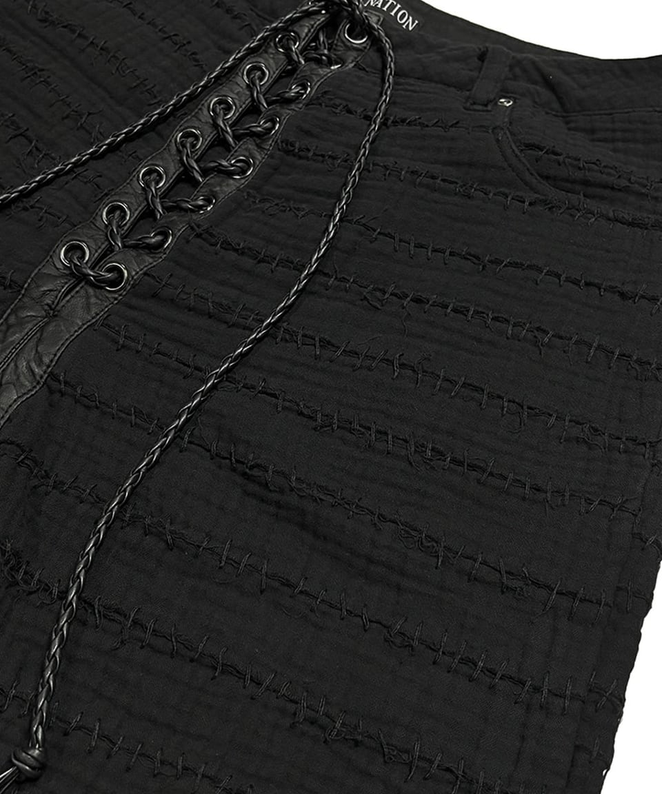 CRUST BAGGY SHORTS_BK