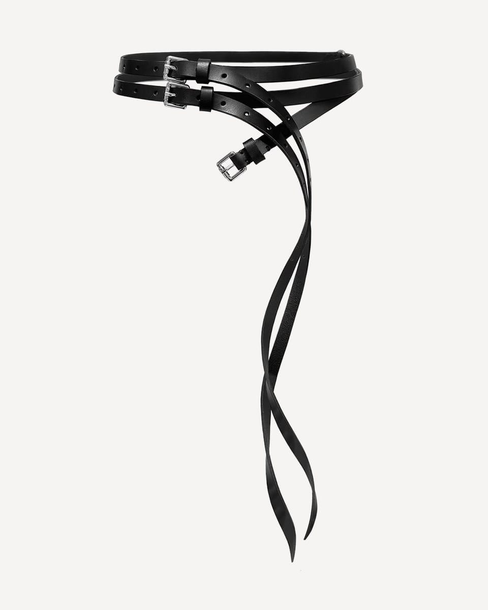Whipline 3-Buckle Belt