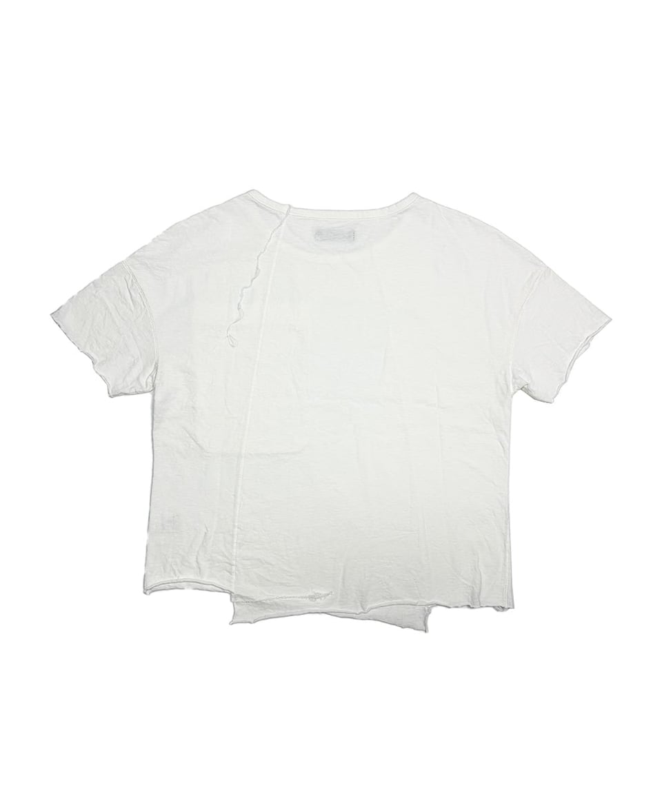 ASYMMETRIC T-SHIRT_WH