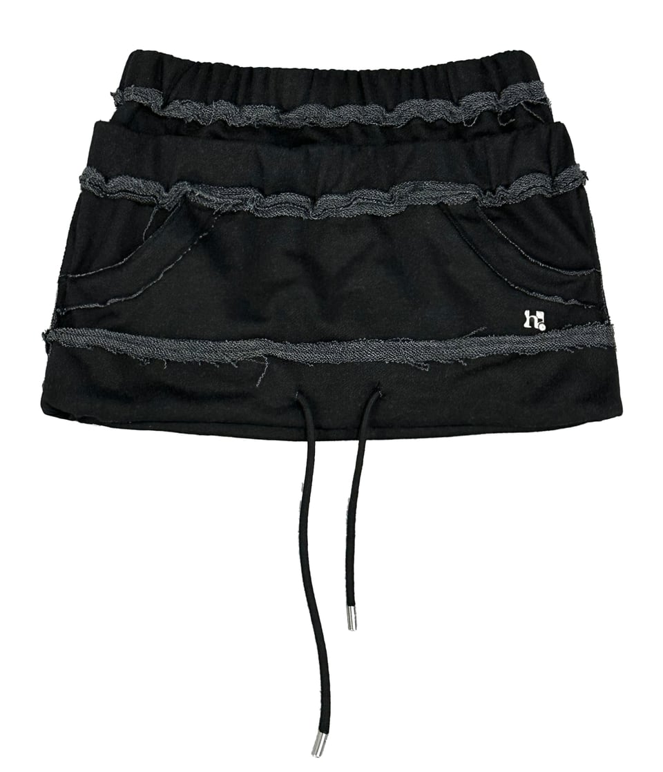 Sae-ging Layered Mini Skirt