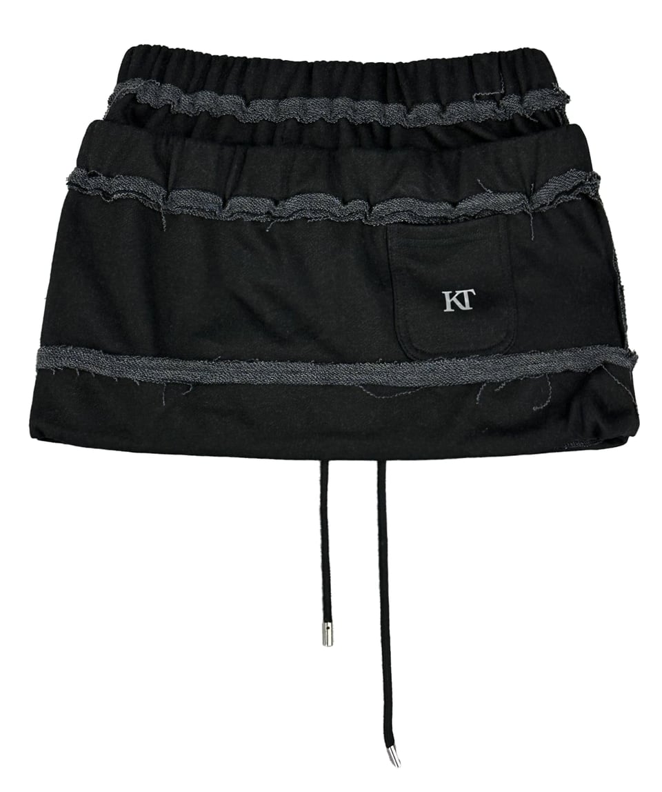 Sae-ging Layered Mini Skirt