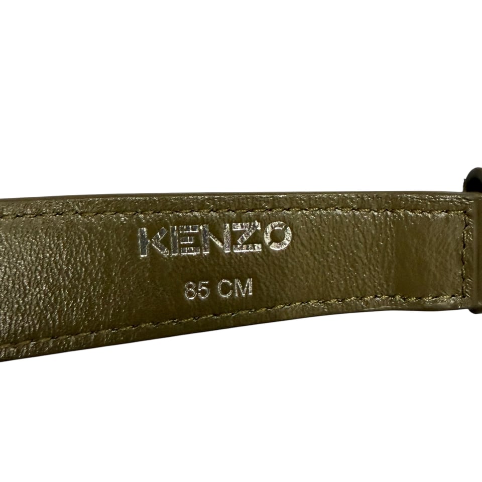 KENZO Multi-Pocket Leather Waist Bag